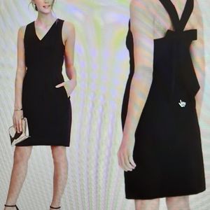 Banana Republic Black Bow Dress